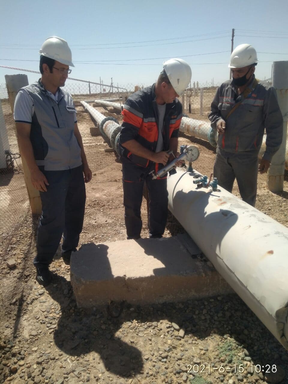 Gazni tayyorlash, qayta ishlash va atrof muhitni muhofaza qilish bilan bog'liq ishlar.
